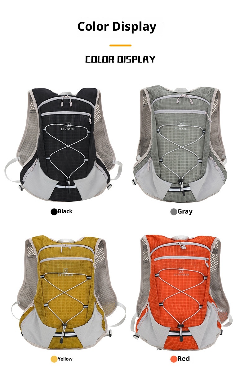 ActiveGo Large Capacity Hiking Water-Resistant Off-Road Cycling Cross-Border Multi-Functional Sports Backpack Marathon Hydration_voghion.com