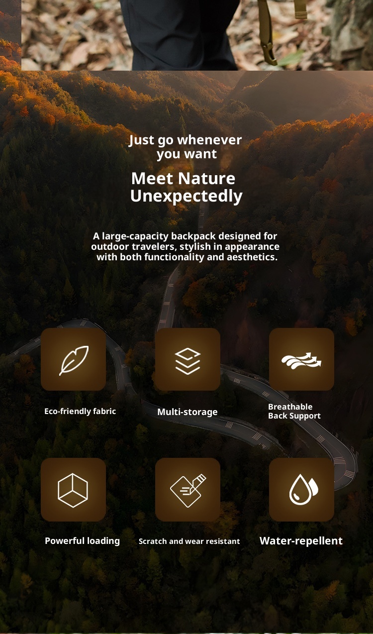 ActiveGo Outdoor 60L Dual-use Travel Handbag Multifunctional Large Capacity Luggage Bag Hiking Backpack_voghion.com