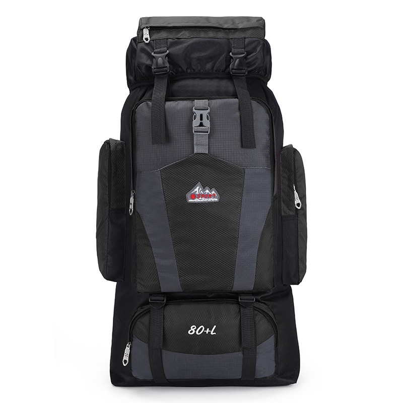 ActiveGo Nuovo zaino da 80 litri per escursioni all'aperto, grande capacità, per uomini e donne, per trekking, sport, tempo libero, viaggi_voghion.com