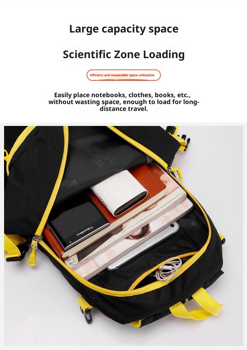 ActiveGo Cross-border Large Capacity Men Outdoor Hiking Mountaineering Bag Sports Leisure Travel Backpack For Women Breathable_voghion.com