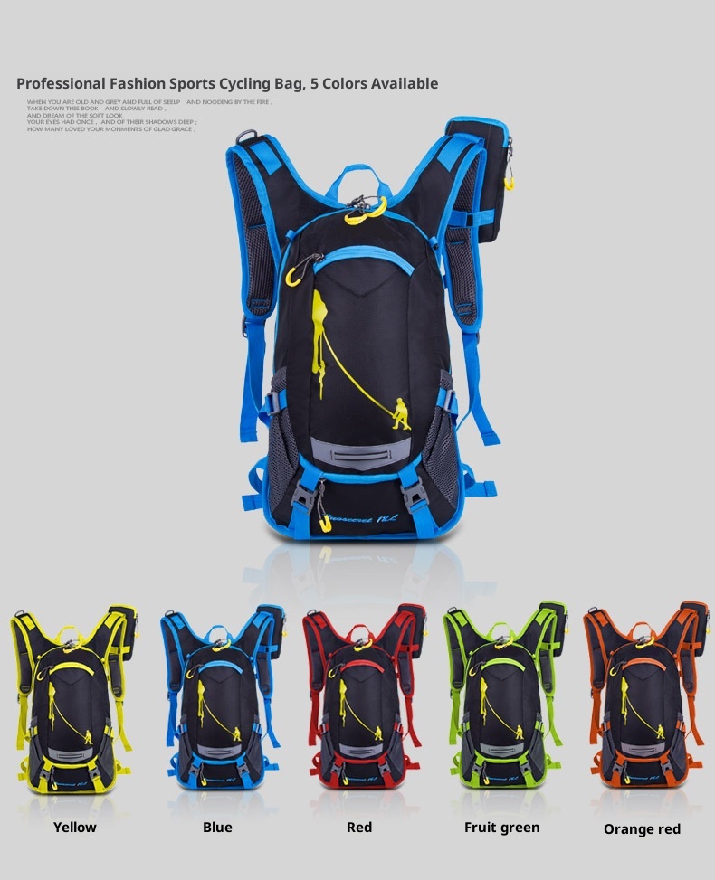 ActiveGo Warneheim Cross-Border New Model Cycling Bag Outdoor Hiking Large Capacity Water-Resistant Bicycle Backpack_voghion.com
