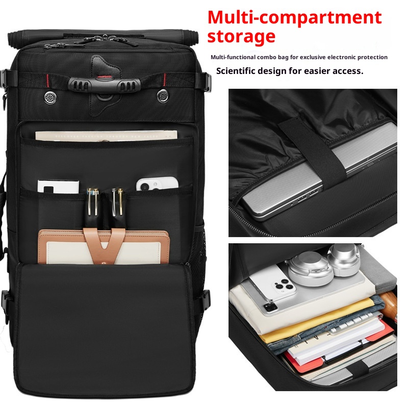 ActiveGo Hot Selling Foreign Trade Cross-Border Men's Travel Backpack Outdoor Sports Capacity Waterproof Extra Large Hiking Bag_voghion.com