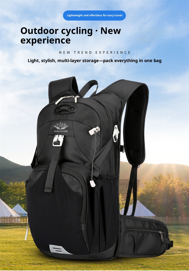 ActiveGo Cross-border Cycling Bag Outdoor Bicycle Multi-functional Water-resistant Sports Picnic Large Capacity Backpack_voghion.com