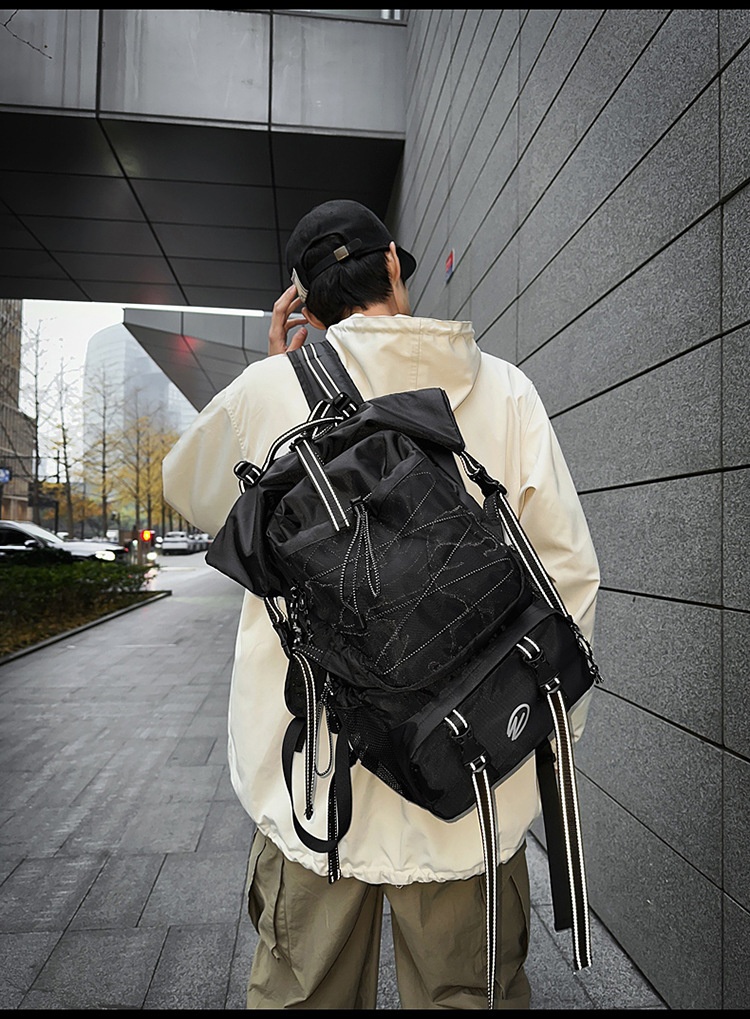 ActiveGo Outdoor Sports Hiking Large Capacity Lightweight Trekking Travel Men's Work Backpack Double Shoulder Student School Bag_voghion.com