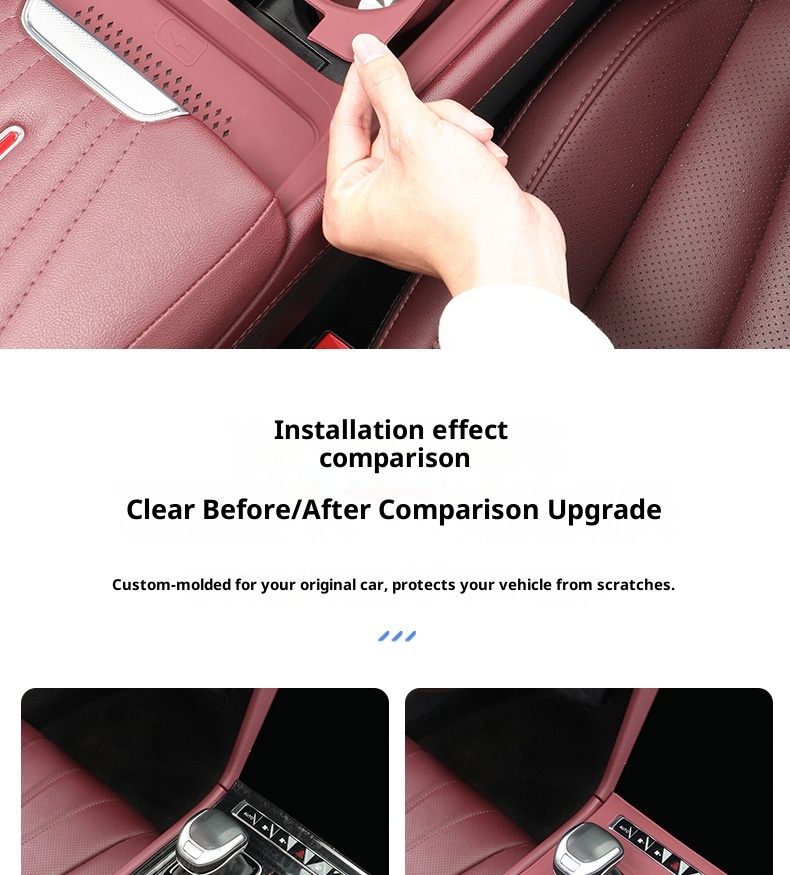 23-25 Models Hongqi H5 Central Control Panel Silicone Pad H6 Static Cling Anti-Slip Shock Absorption Car_voghion.com