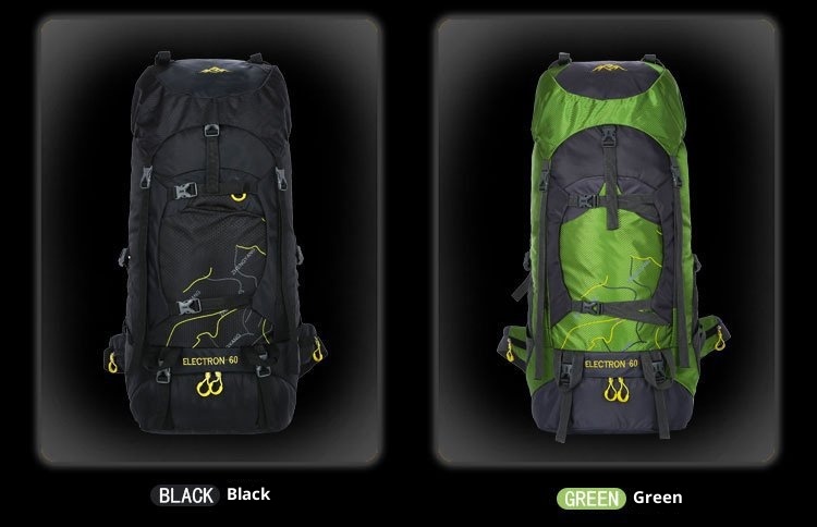 Sac à dos ActiveGo Outdoor Mountaineering pour hommes et femmes, grande capacité, léger et imperméable, idéal pour la randonnée et les voyages._voghion.com