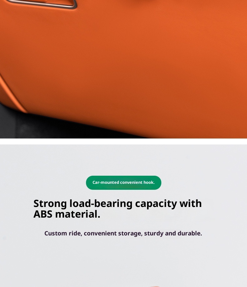Ideal L7/L8/L9 Glove Box Seat Back Clip-on Storage Hook Car Interior Modification_voghion.com