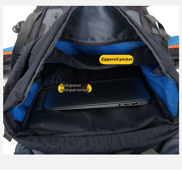 Sac à dos de randonnée ActiveGo Outdoor grande capacité pour hommes et femmes, idéal pour les voyages et le rangement. Vente en gros._voghion.com