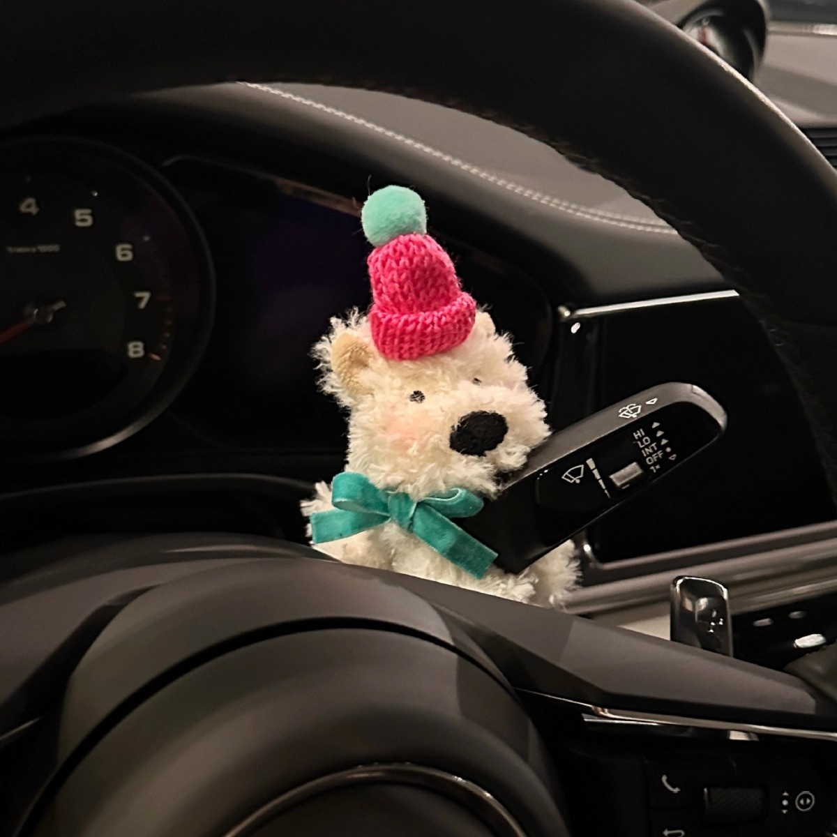 Niedlicher Auto-Anhänger mit Welpenmotiv für Armaturenbrett, Scheibenwischer und Blinker – ein süßes Auto-Ornament für Frauen_voghion.com