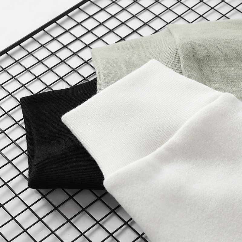 Boy Herren-Sweatshirt in Übergröße, lockere Passform, überschnittene Schultern, lange Ärmel, Rundhalsausschnitt, einfarbig, aus reiner Baumwolle, lockere Passform, Oversize-Schnitt, Rundhalsausschnitt, einfarbig._voghion.com