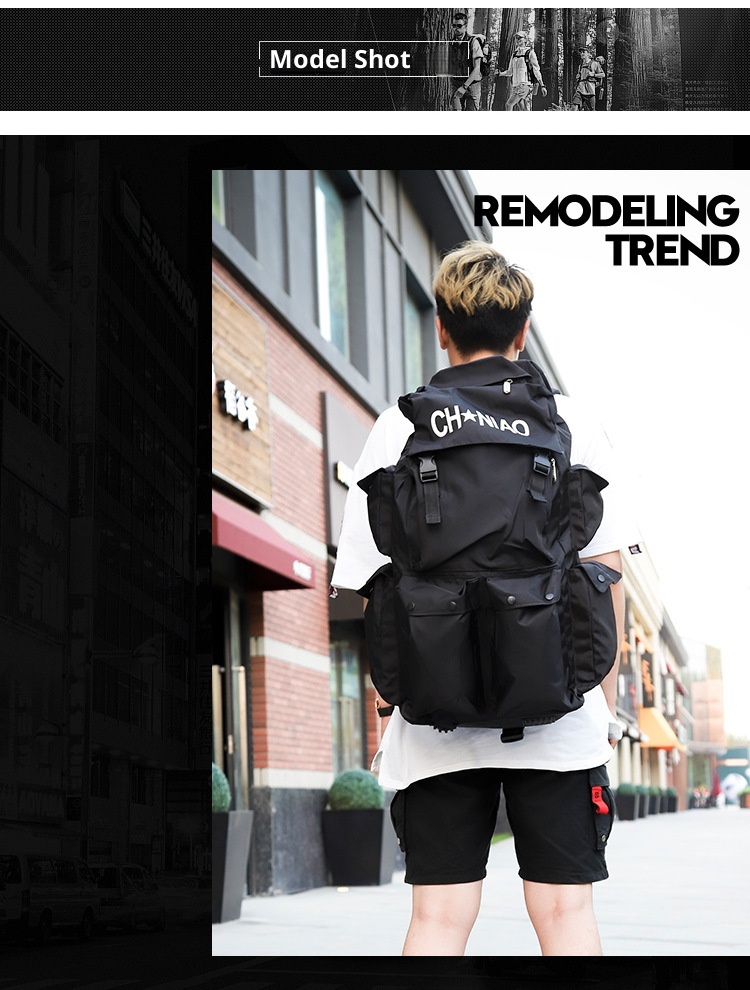 Sac à dos multifonctionnel de voyage léger ActiveGo Outdoor Sports Mountaineering pour homme, grande capacité, idéal pour l'école_voghion.com