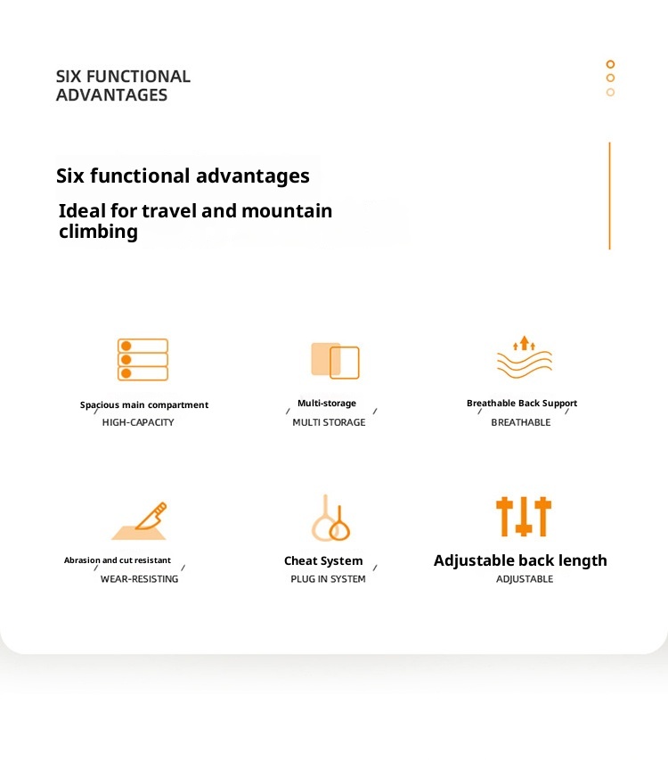 ActiveGo Outdoor Capacity Hiking Waterproof Wear-resistant Travel Bag Large Multifunctional Trekking Luggage Backpack Off-road_voghion.com