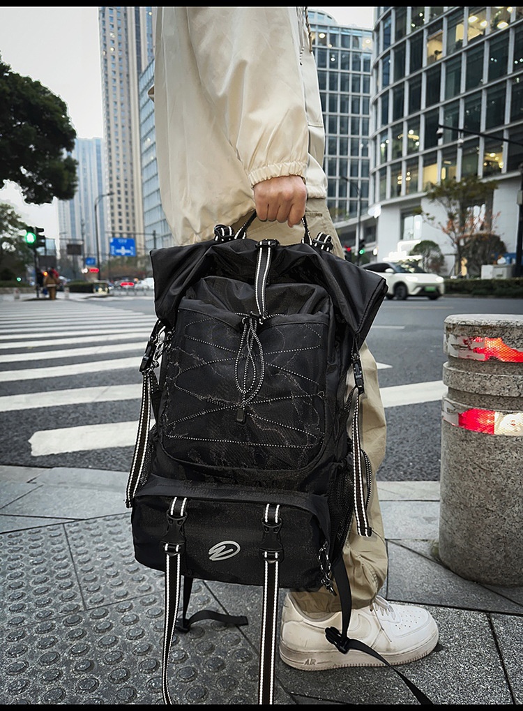 ActiveGo Outdoor Sports Hiking Large Capacity Lightweight Trekking Travel Men's Work Backpack Double Shoulder Student School Bag_voghion.com