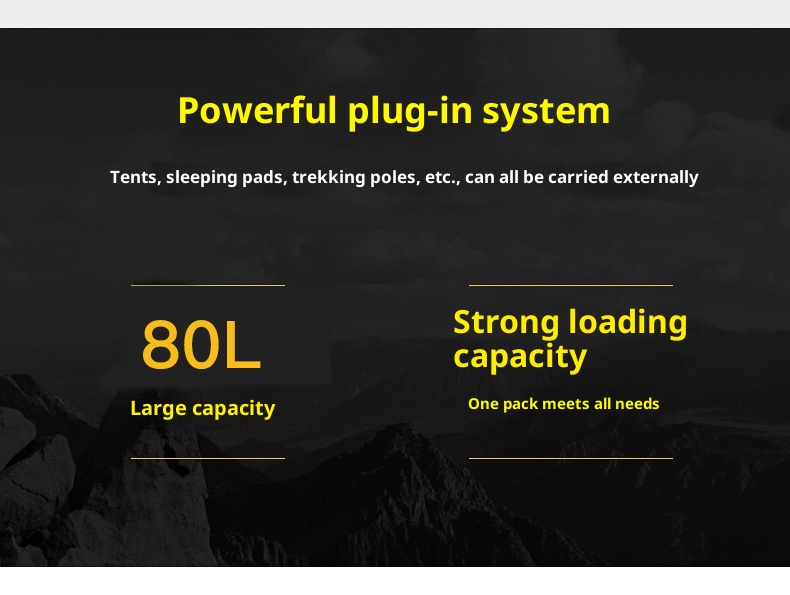 ActiveGo 80L Large Capacity Waterproof Camouflage Hiking Bag Casual Tactical Outdoor Sports Trekking Travel Backpack_voghion.com