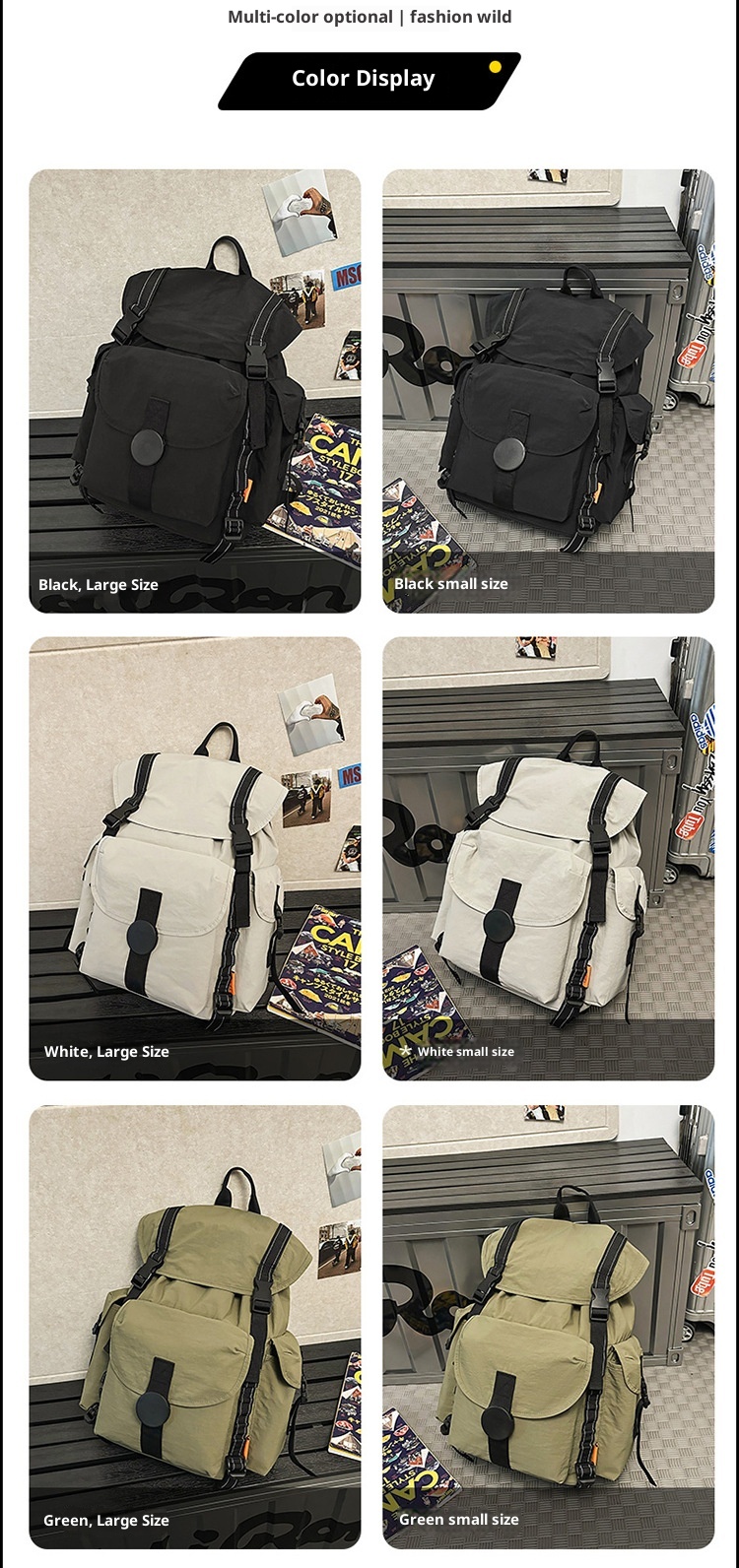 ActiveGo New Outdoor Bag Lightweight Hiking Travel Large Capacity Men And Fashion Sports Backpack Women_voghion.com