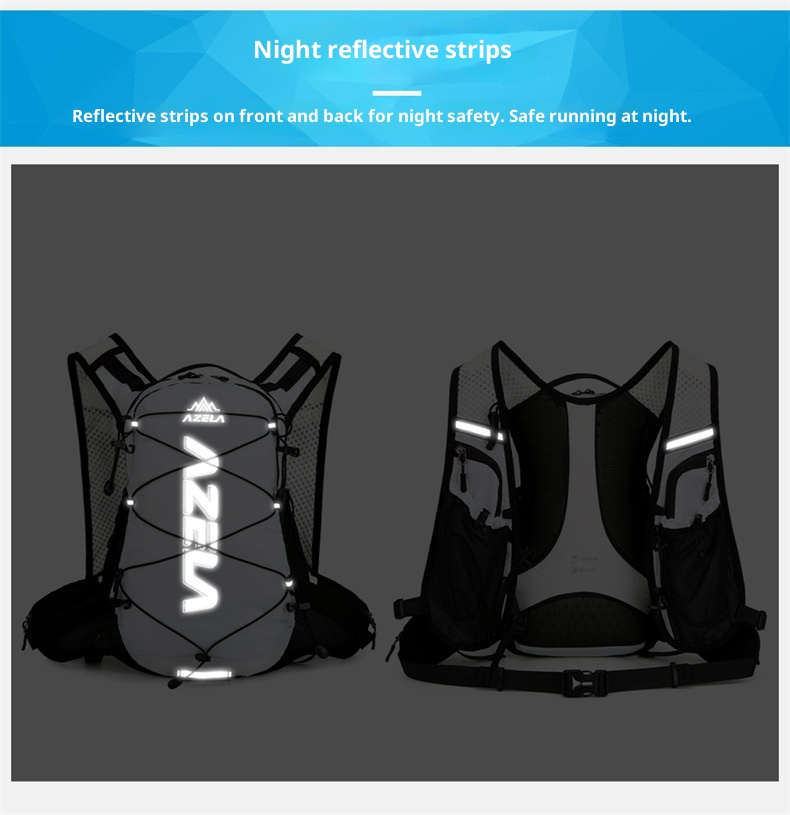 ActiveGo Azera Atmungsaktiver Sportrucksack mit großem Fassungsvermögen, geeignet für Bergsteigen, Offroad-Radfahren, Cross-Border-Marathon und als Trinkrucksack_voghion.com