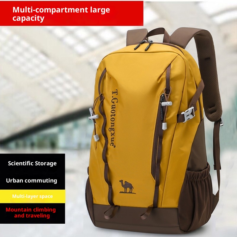 ActiveGo Mountaineering Bag Sports Water-Resistant Large Capacity Outdoor Lightweight Hiking Travel Backpack Customizable_voghion.com