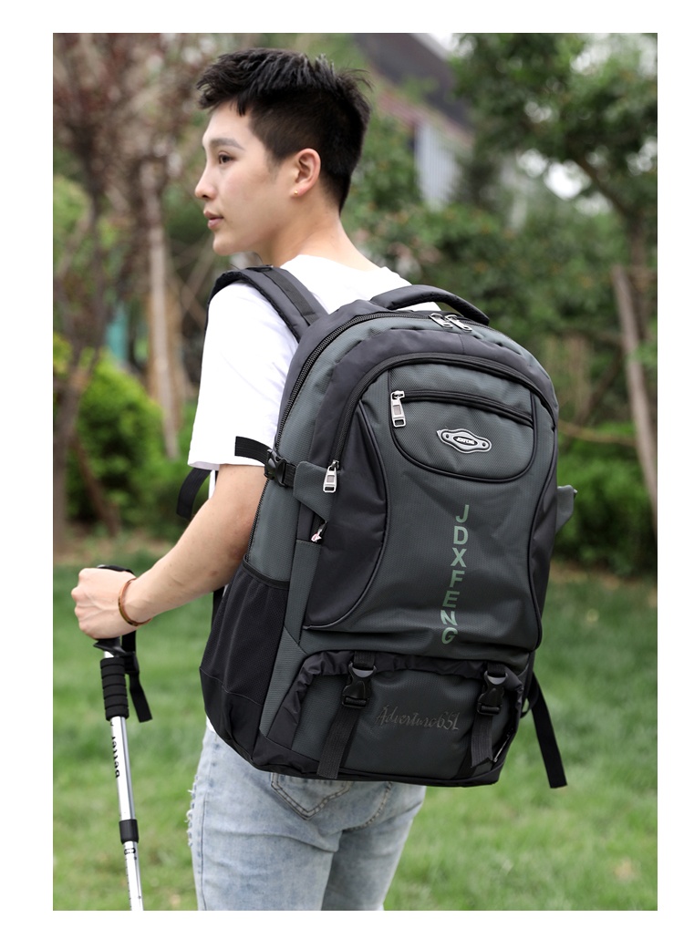 ActiveGo Outdoor Men Large Capacity Lightweight Casual Hiking Backpack Women Waterproof Travel Mountaineering Bag_voghion.com