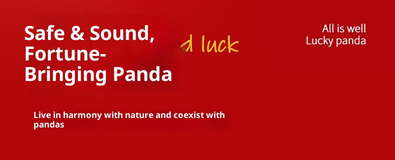 Panda portafortuna solare di tendenza transfrontaliera, decorazione per interni auto, regalo creativo alla moda per la casa_voghion.com