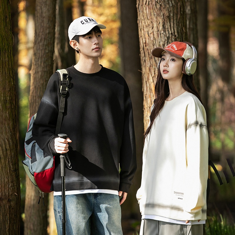 Unisex-Sweatshirt im neuen Herbst-Stil für Jungen, zweiteilig, Herren-Hoodie, lässige Outdoor-Jacke_voghion.com