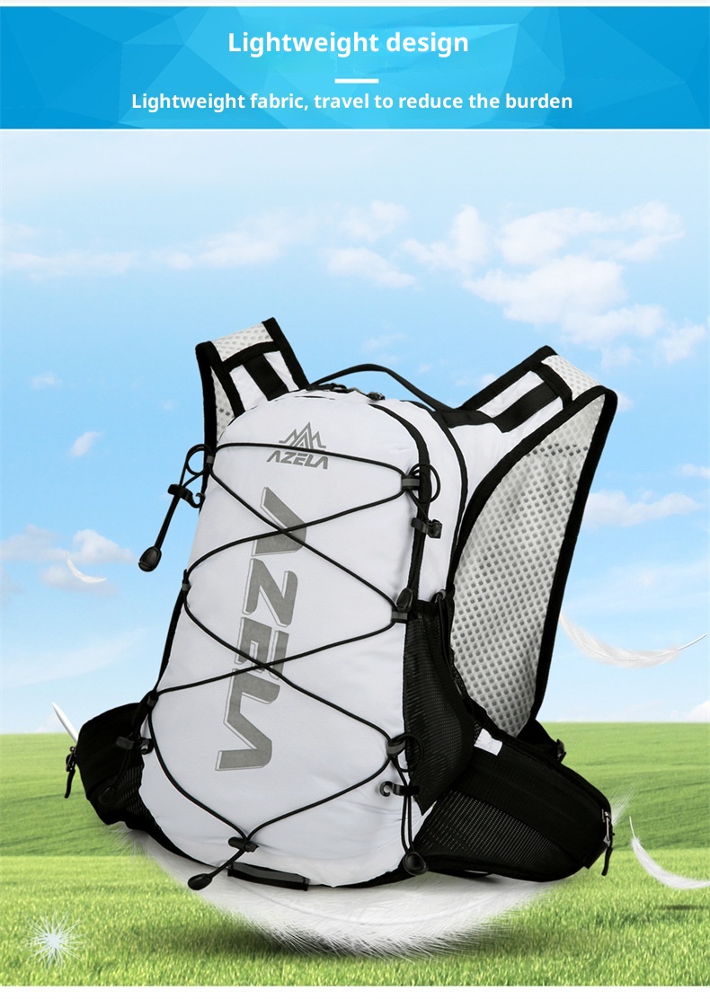 ActiveGo Azera Atmungsaktiver Sportrucksack mit großem Fassungsvermögen, geeignet für Bergsteigen, Offroad-Radfahren, Cross-Border-Marathon und als Trinkrucksack_voghion.com