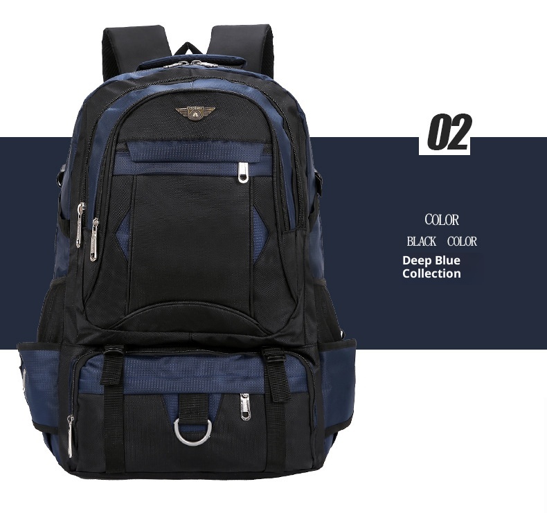 ActiveGo Cross-border Foreign Trade Extra Large Capacity Men's Travel Backpack Casual Sports Style Luggage Hiking School Bag_voghion.com