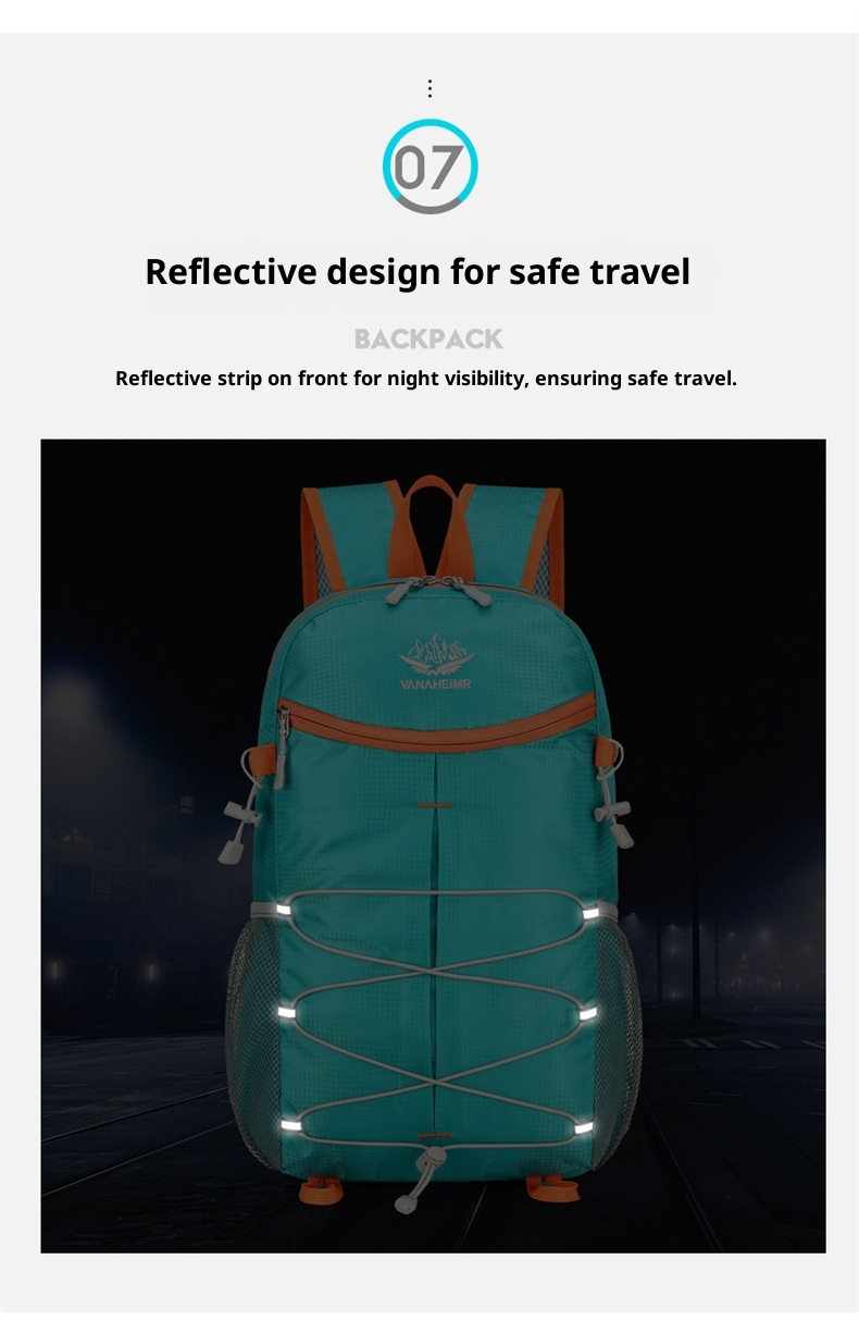 ActiveGo Fold Sports Outdoor Practical Multi-Functional Casual Hiking Bag Large Capacity Mountaineering Cycling Backpack_voghion.com