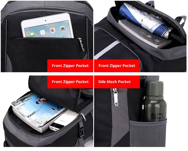 ActiveGo Sınır Ötesi Özel Sırt Çantası Erkekler ve Kadınlar İçin, Büyük Kapasiteli Su Geçirmez Seyahat Açık Hava Yürüyüş Çantası Toptan İş_voghion.com