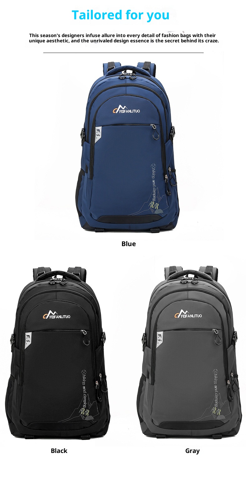 ActiveGo Wholesale Hiking Bag Multifunctional Travel Waterproof Outdoor Large Capacity Factory Backpack Men's New Style_voghion.com