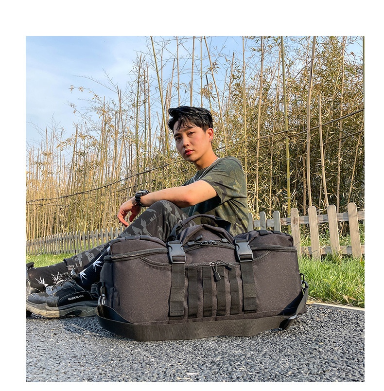 ActiveGo Camouflage Capacity Multifunctional Handheld Large Hiking Climbing Bag Outdoor Travel Backpack_voghion.com