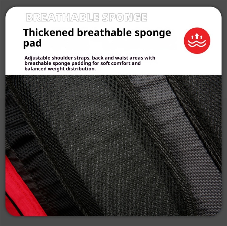 Zaino da viaggio unisex ActiveGo da 90 litri, grande capacità, per campeggio, escursionismo_voghion.com