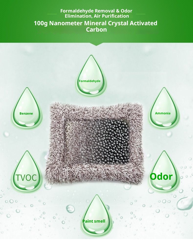 Décoration intérieure pour chat, sac en charbon de bambou, chien factice, fait main, créatif, pour voiture neuve, élimination du formaldéhyde_voghion.com