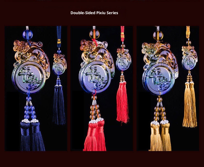 Un pezzo Dropshipping smaltato Pixiu Money-Biting Pendant Accessories Car Interior Hanging Decoration Wholesale_voghion.com