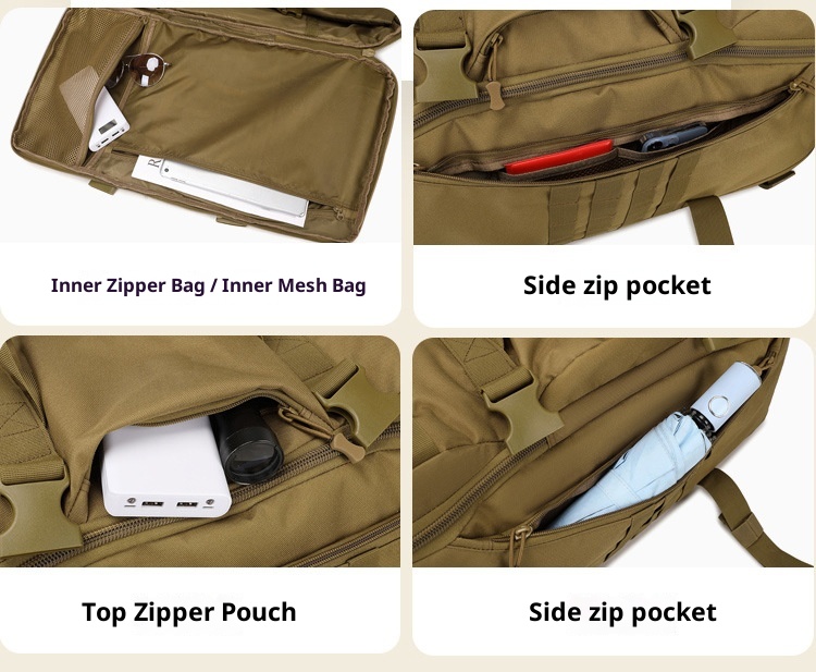 ActiveGo Outdoor 60L Dual-use Travel Handbag Multifunctional Large Capacity Luggage Bag Hiking Backpack_voghion.com