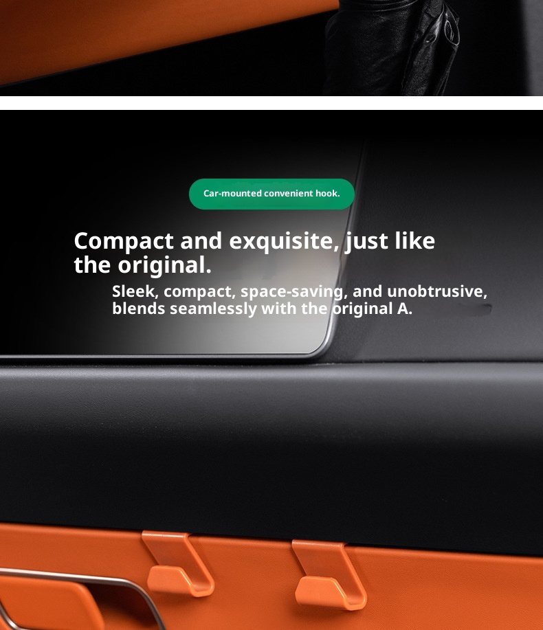 Ideal L7/L8/L9 Glove Box Seat Back Clip-on Storage Hook Car Interior Modification_voghion.com