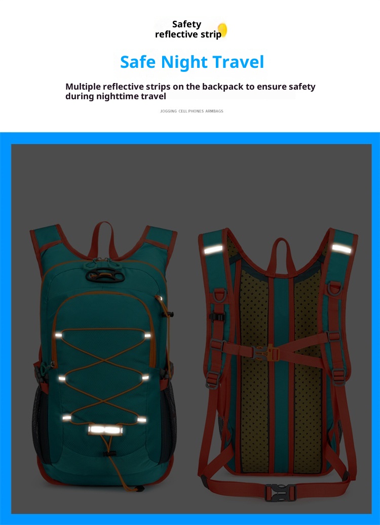 ActiveGo 2025 Cross-Border New Waterproof Cycling Travel Large Capacity Wear-Resistant Sports Polyester Outdoor Backpack_voghion.com