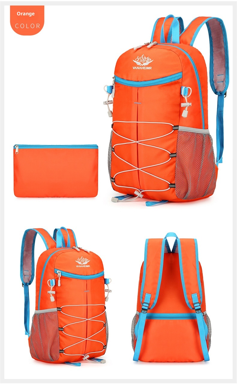 ActiveGo Fold Sports Outdoor Practical Multi-Functional Casual Hiking Bag Large Capacity Mountaineering Cycling Backpack_voghion.com