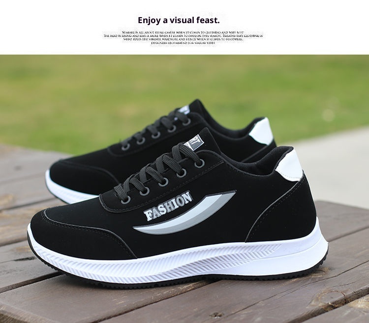 Fabricante ActiveGo, venta al por mayor transfronteriza, zapatillas deportivas informales de algodón para hombre, primavera 2025, nuevas, de un solo lado y estilo único._voghion.com