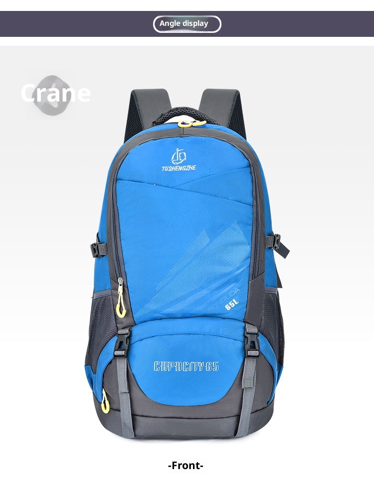 ActiveGo Waterproof And Wear-resistant Large Capacity New Hiking Camping Travel Mountaineering Bag Outdoor Backpack_voghion.com