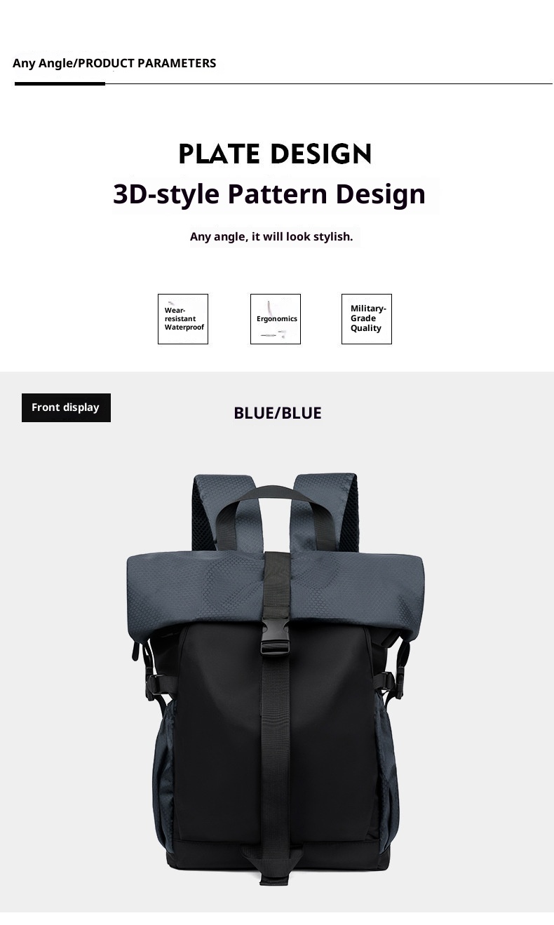 Zaino sportivo ActiveGo per alpinismo, ciclismo, escursionismo, grande capacità, leggero, da viaggio, per lavoro, computer_voghion.com