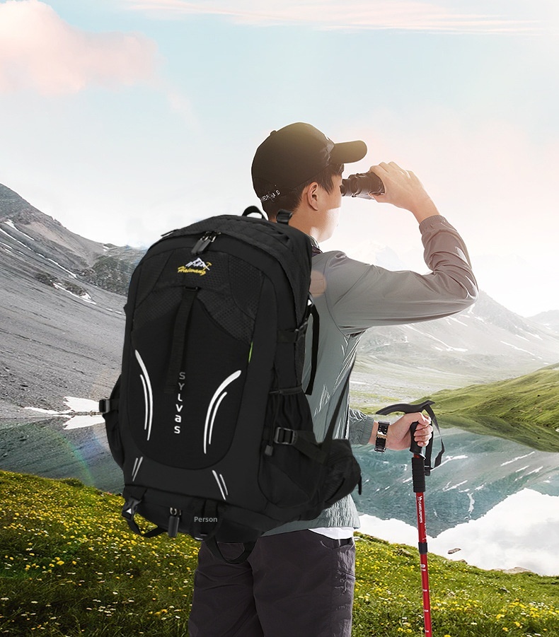 ActiveGo Outdoor Hiking Suspension Men 37L Large Capacity Lightweight Backpack Women Trekking Travel Waterproof Tourist Bag_voghion.com