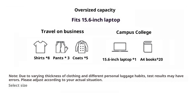 Sac à dos ActiveGo pour homme, grande capacité, idéal pour les voyages, la randonnée et les activités de plein air. Parfait pour un look business décontracté._voghion.com