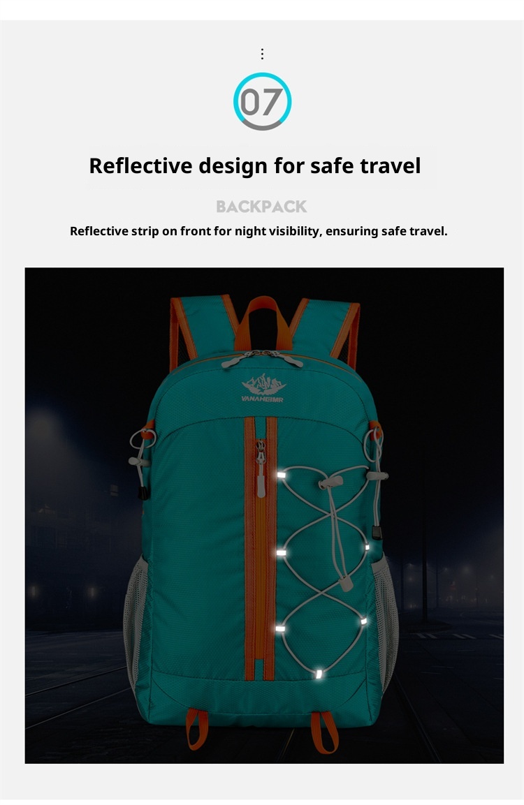 ActiveGo Large Capacity Foldable Cycling Mountaineering Casual Backpack Outdoor Multifunctional Sports Bag_voghion.com