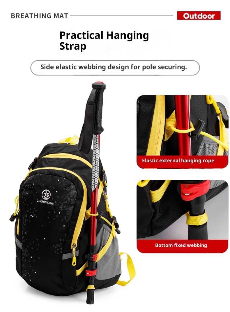 ActiveGo Cross-border Large Capacity Men Outdoor Hiking Mountaineering Bag Sports Leisure Travel Backpack For Women Breathable_voghion.com