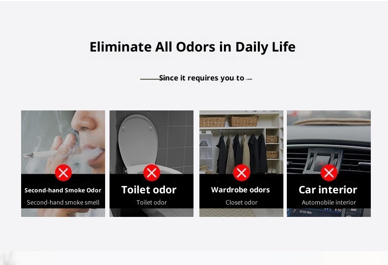 Deodorante per ambienti, accessori profumati, rimozione degli odori degli interni dell'auto, 11 pastiglie profumate decorative e fresche da appendere a lunga durata_voghion.com