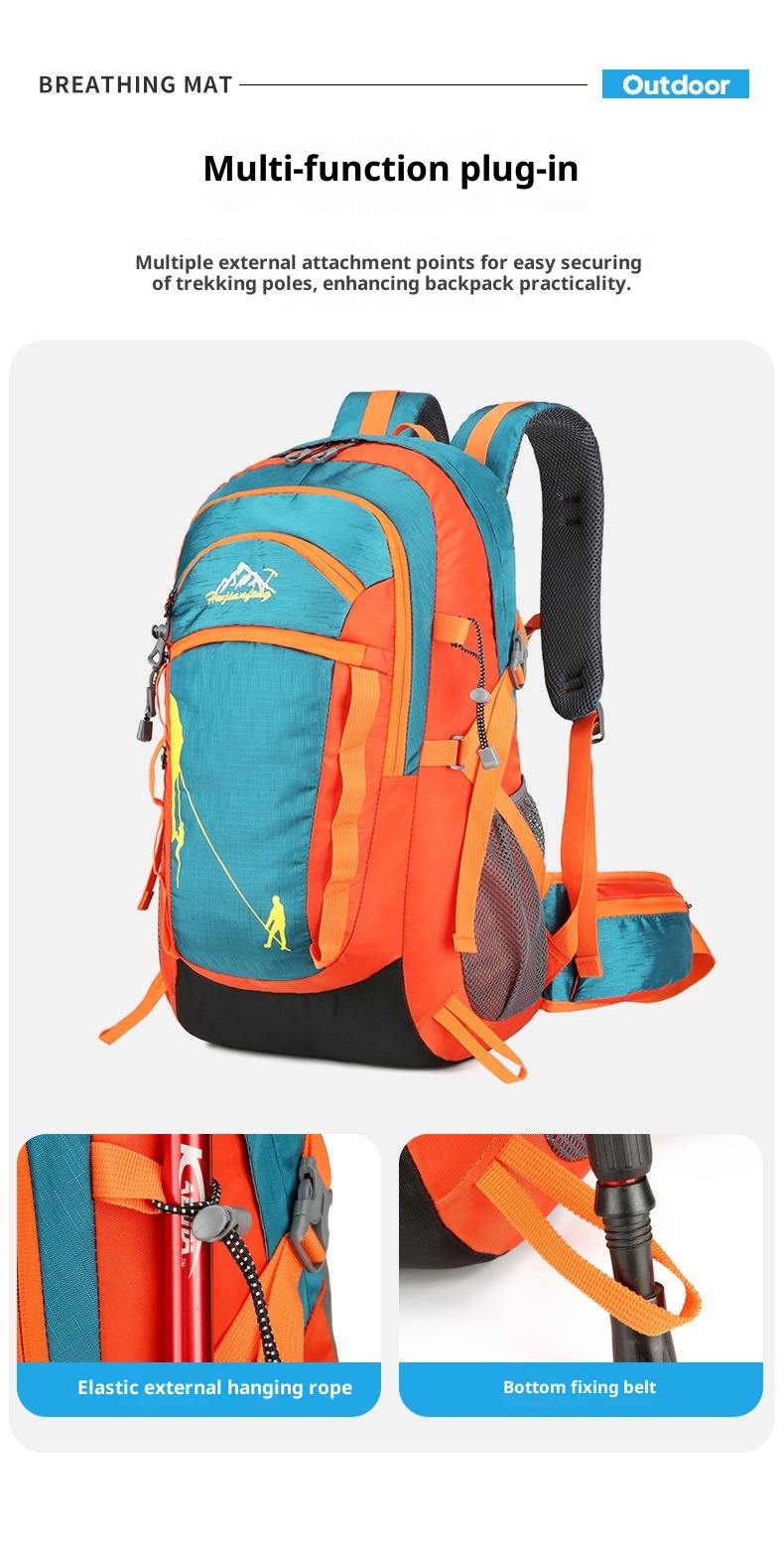 ActiveGo Cross-border Outdoor Hiking Large Capacity Multi-functional Waterproof Lightweight Backpack For Trekking And Travel_voghion.com