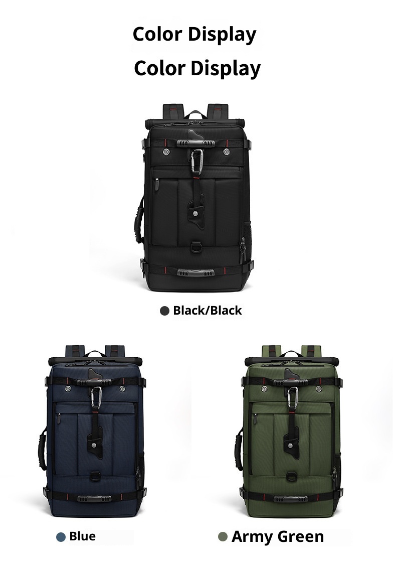 ActiveGo Hot Selling Foreign Trade Cross-Border Men's Travel Backpack Outdoor Sports Capacity Waterproof Extra Large Hiking Bag_voghion.com