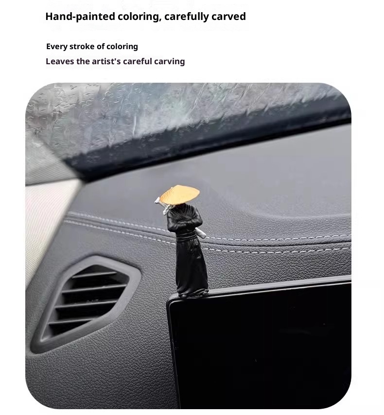 Decorazione per interni "Wulin Swordsman" Celebrità di Internet maschile 5 nuovi accessori per console centrale per auto_voghion.com