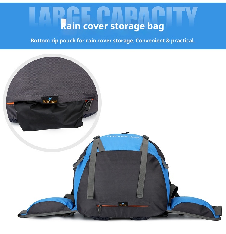 Sac à dos de randonnée ActiveGo Outdoor grande capacité pour hommes et femmes, idéal pour les voyages et le rangement. Vente en gros._voghion.com
