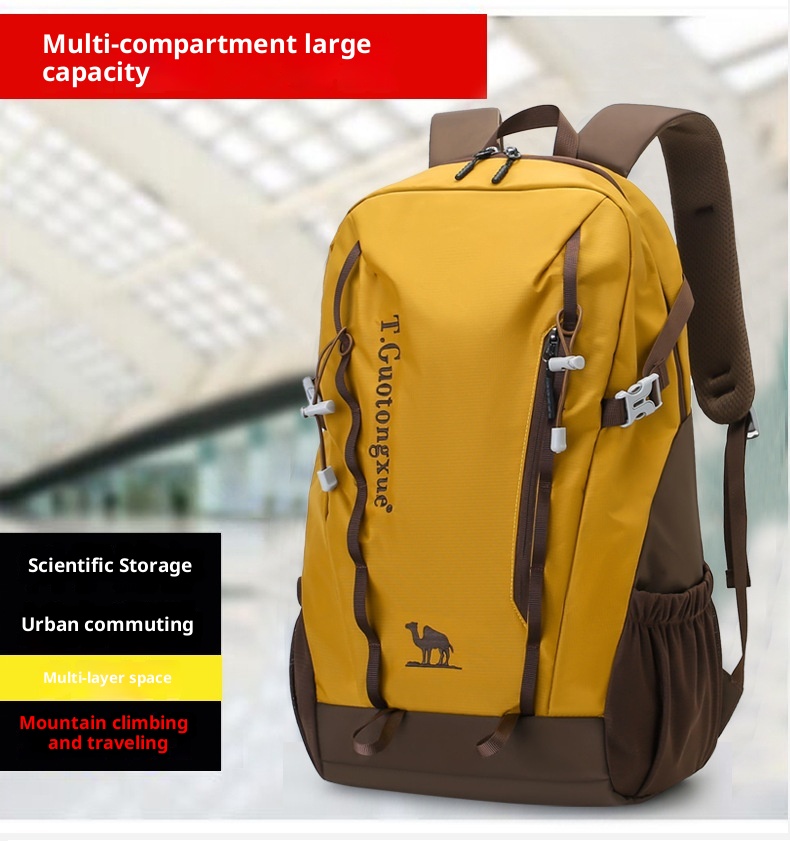 ActiveGo Mountaineering Bag Sports Water-Resistant Large Capacity Outdoor Lightweight Hiking Travel Backpack Customizable_voghion.com